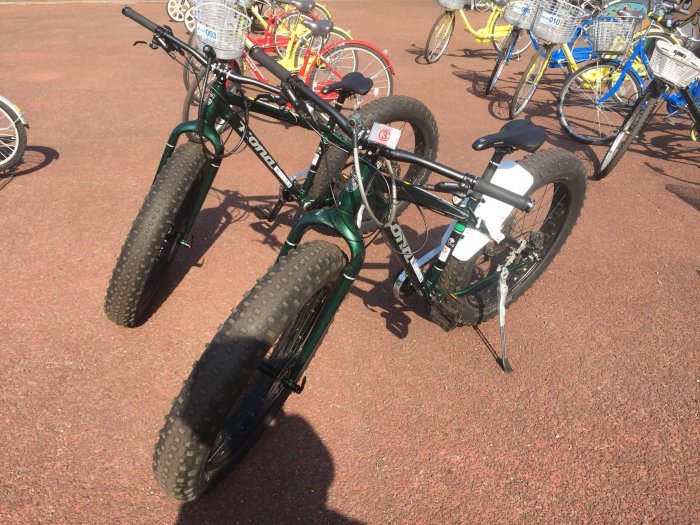 滝野公園のレンタサイクル