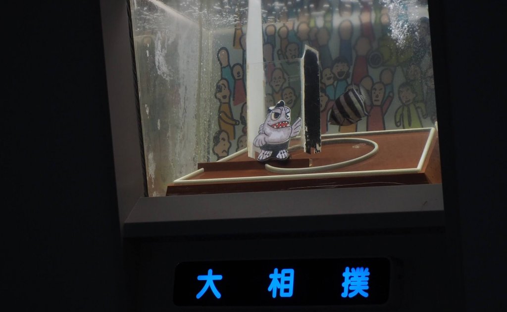 イシダイが大相撲