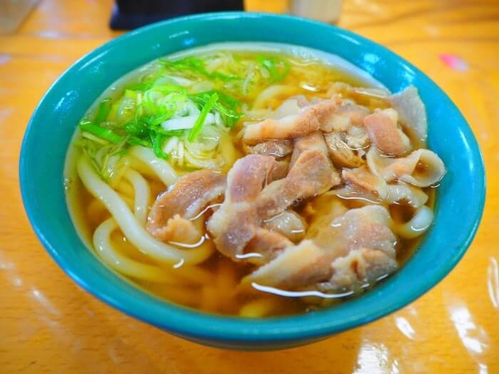 「とうや・水の駅」で食べたうどん