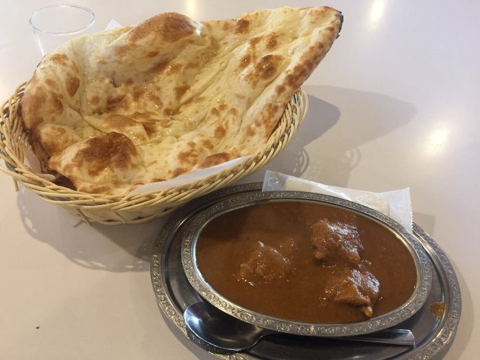豊平峡温泉のインドカレー