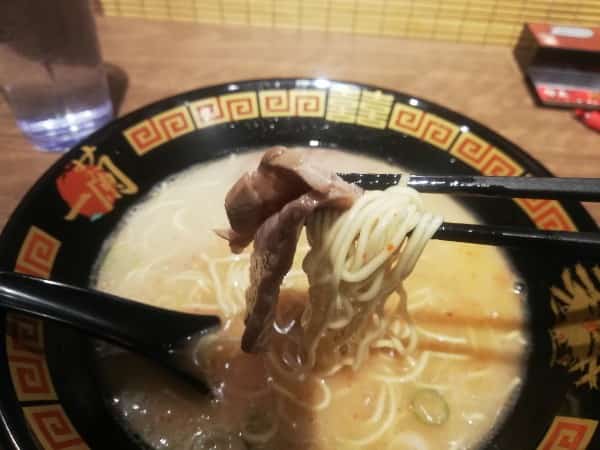 ラーメン屋「一蘭」のとんこつラーメン