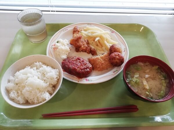 ポリテクセンター北海道のランチ