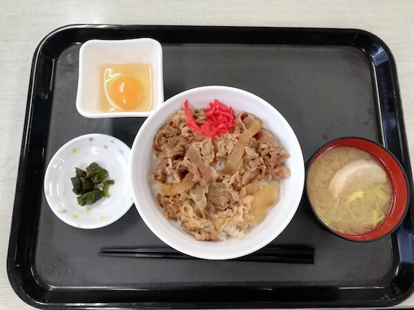 札幌東区役所の食堂