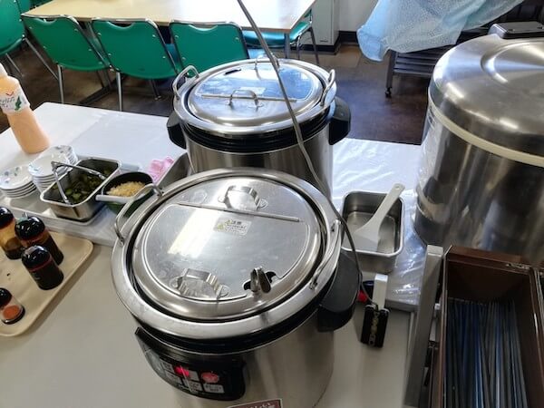 札幌市南区役所の食堂
