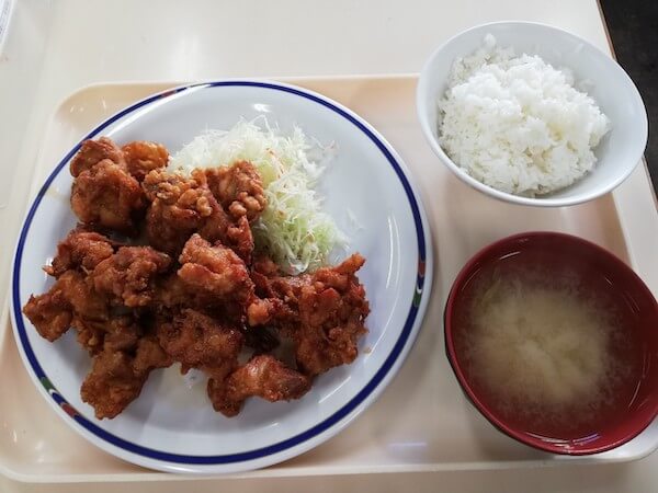 札幌市南区役所の食堂